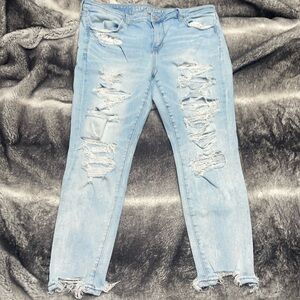 American Eagle Next Level Stretch Ripped Jegging